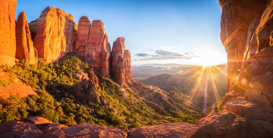 Sunset in Sedona, Az